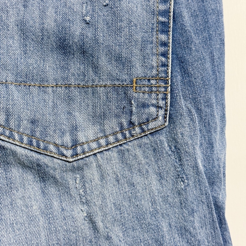 Aeropostale Relaxed Fit Jeans 40x34 Light Wash 100% Cotton Denim - Picture 16 of 16